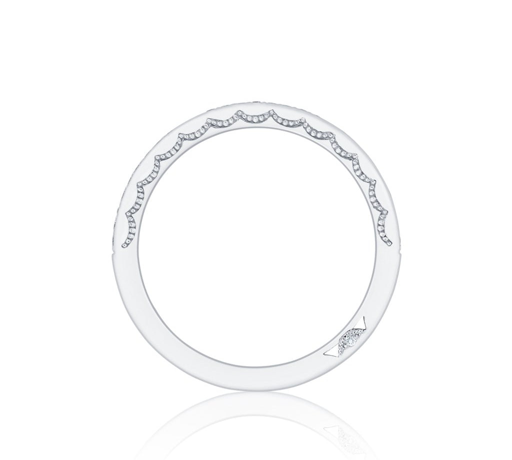 Crescent Wedding Band