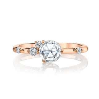 Rose Cut In Rose Gold Diamond Ring by Parade