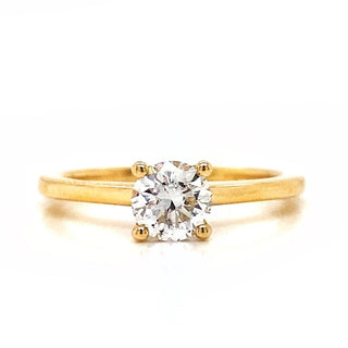 Round Diamond Solitaire Ring by Noam Carver