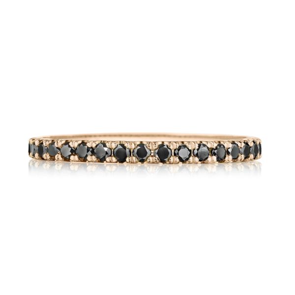 Tacori black diamond ring sales