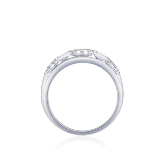 Crecent Eclipse Diamond Ring by Tacori