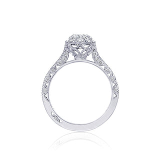 Oval Inflori Diamond Ring Setting by Tacori