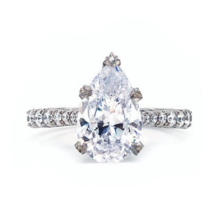 Pear RoyalT Diamond Ring Setting by Tacori