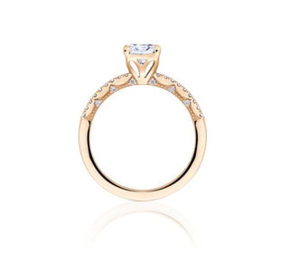 Princess Coastal Crescent Diamond Ring by Tacori