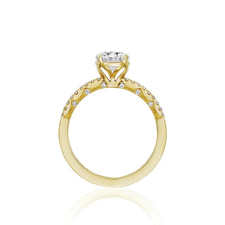 Coastal Crescent Diamond Ring Setting by Tacori