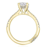 Oval Cut RoyalT Diamond Ring Setting by Tacori