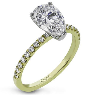 Pear Ring Setting by Simon G