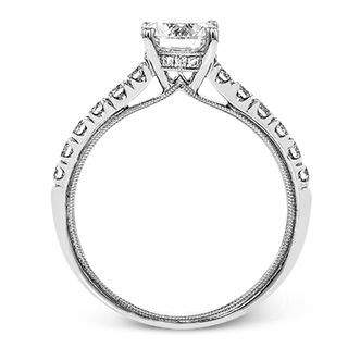 Hidden Halo Diamond Ring Setting by Simon G