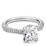Micro Pave Atelier Diamond Ring Setting