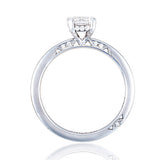 Simply Tacori Emerald Cut Ring Setting