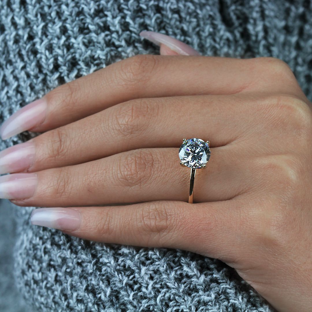 Lab Grown Diamond Solitaire Ring by Parade Designs – Perrara
