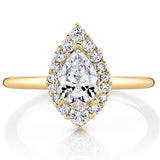 Pear Diamond Ring by Parade Designs