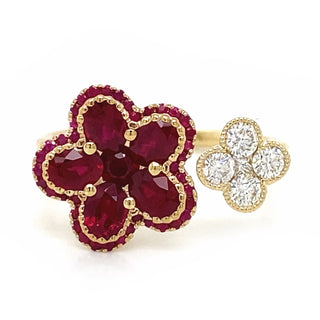 Ruby & Diamond Ring by Parade Designs