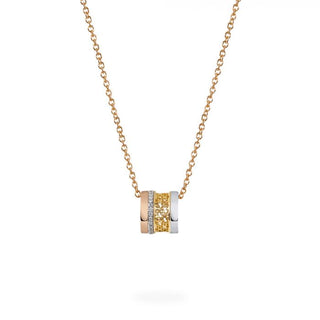 Tri-Gold Diamond Pendant Necklace | Muse Dare to Dream | Birks