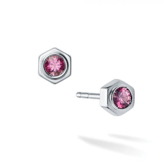 Bee Chic Pink Tourmaline Earrings