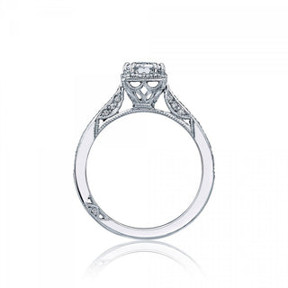Tacori Emerald Dantela Engagement Ring