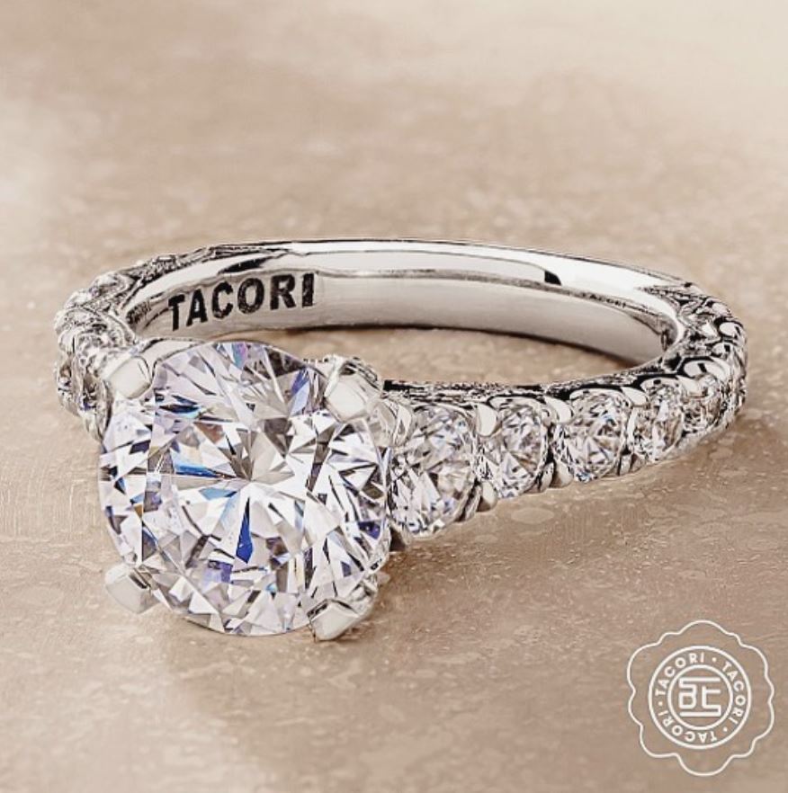 Tacori hot sale petite crescent