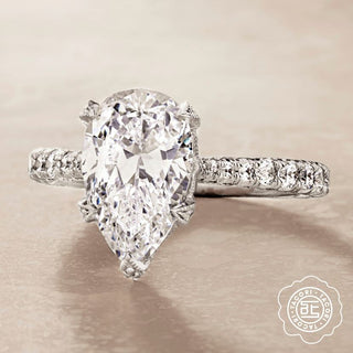 Pear RoyalT Diamond Ring Setting by Tacori