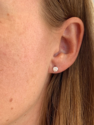 .87TCW Diamond Studs