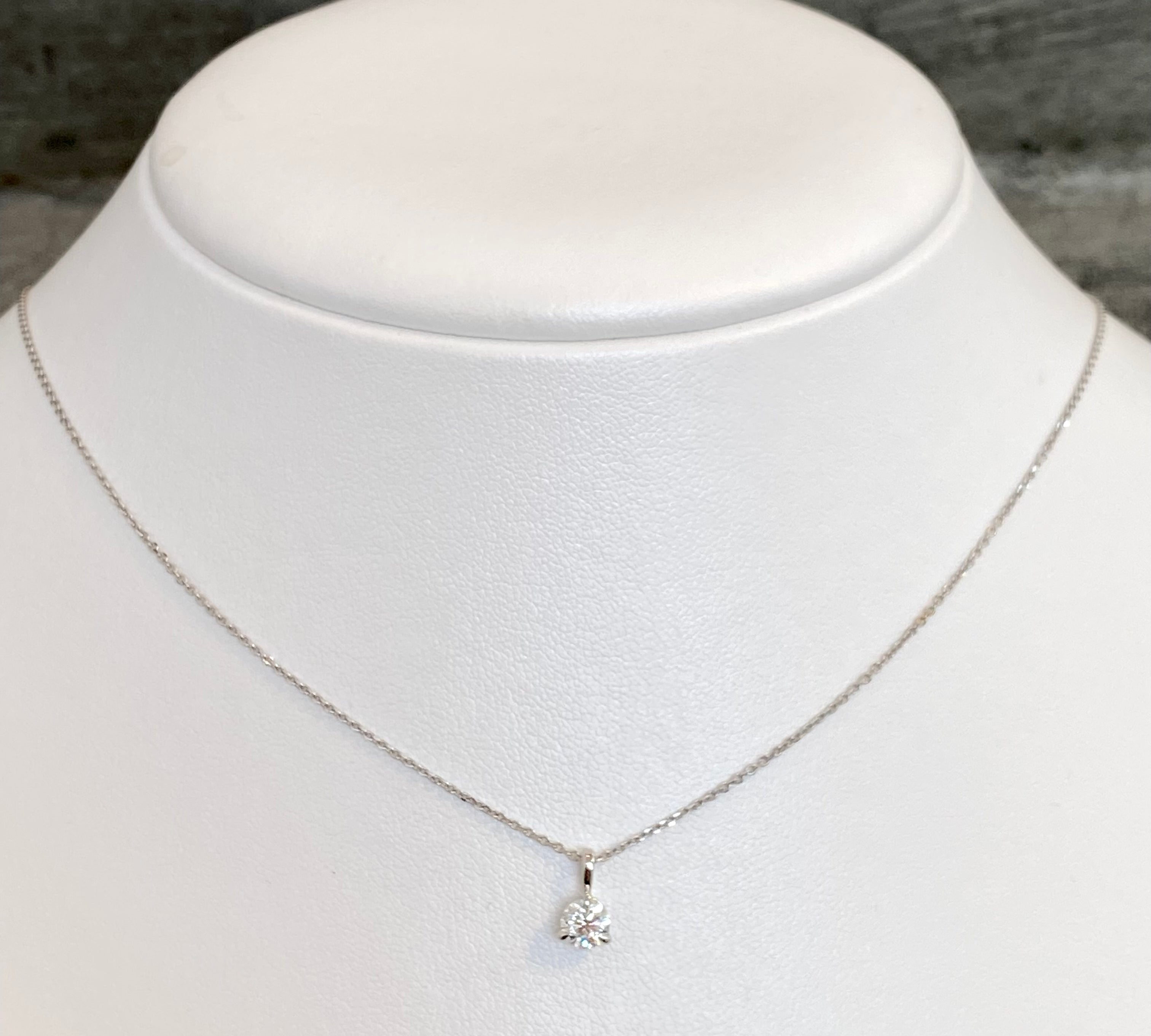 .50CT Diamond Solitaire Necklace