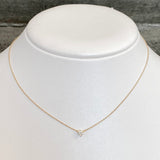 Diamond Solitaire Necklace