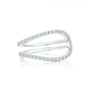 Birks Pétale | Single Diamond Ring in White Gold