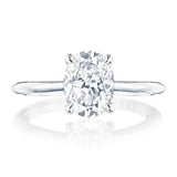Oval Cut Tacori Diamond Ring Setting