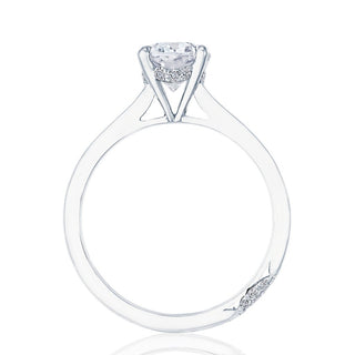 Oval Cut Tacori Diamond Ring Setting
