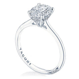 Oval Cut Tacori Diamond Ring Setting