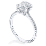 Pear Cut Tacori Diamond Ring Setting