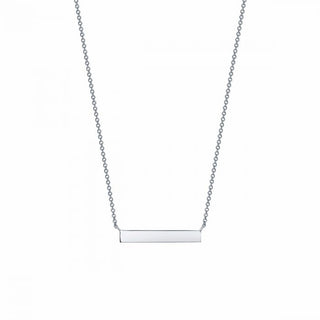 Birks Essentials | Silver Horizontal Bar Necklace