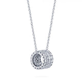Diamond Necklace with White Gold Chain | Birks Splash Collection